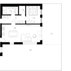 Prodej bytu 3kk, 184 m2, Jablonec nad Jizerou – Bratrouchov, okres Semily - 15